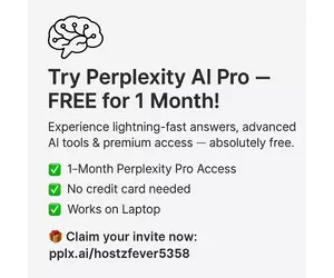 Get Perplexity AI Pro Free for 1 Month